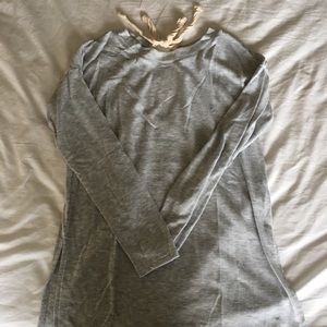 Grey hoodie